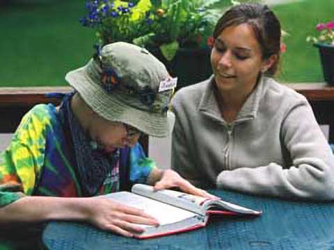 Reading lesson